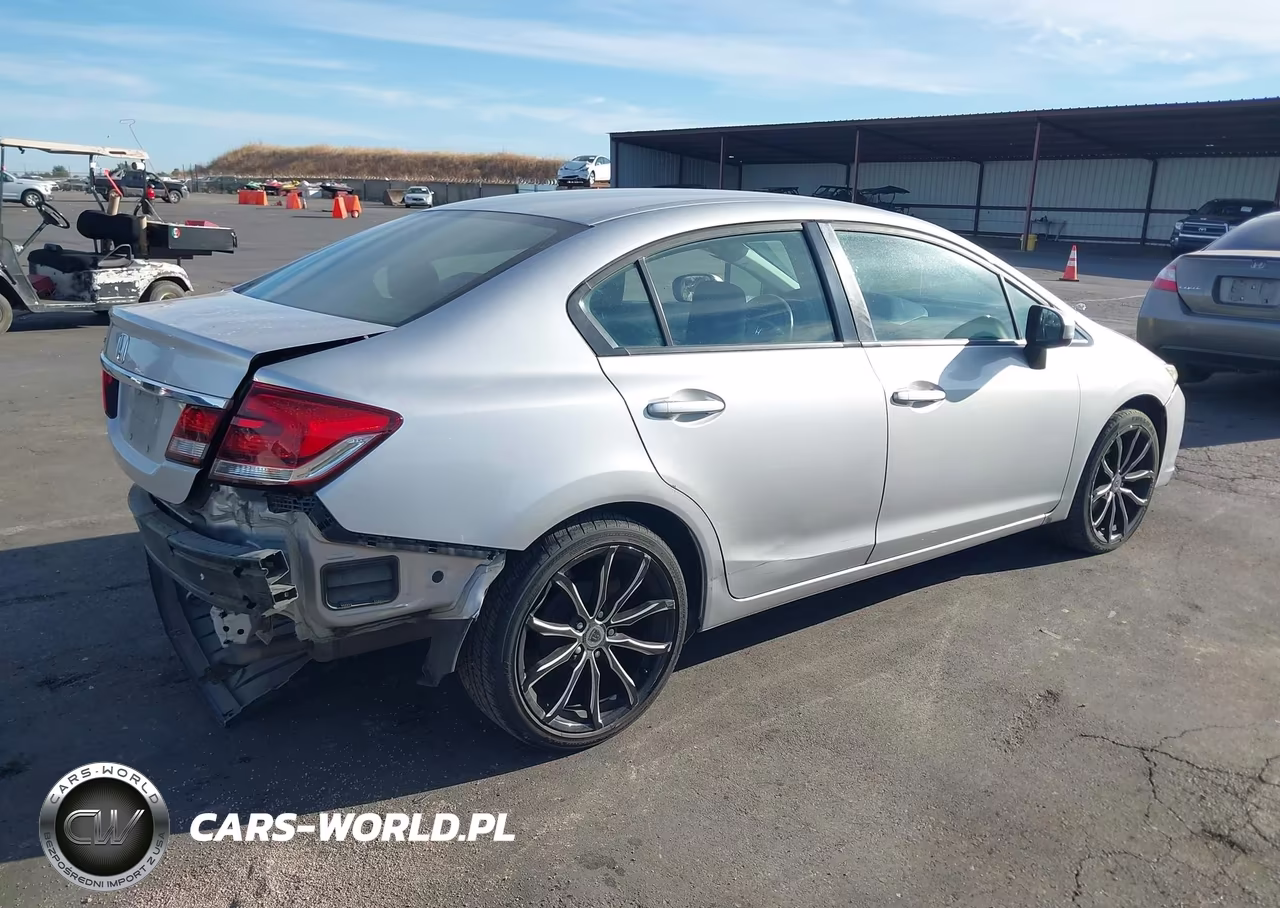 2015 Honda Civic Lx VIN:19XFB2F58FE204385 - 4