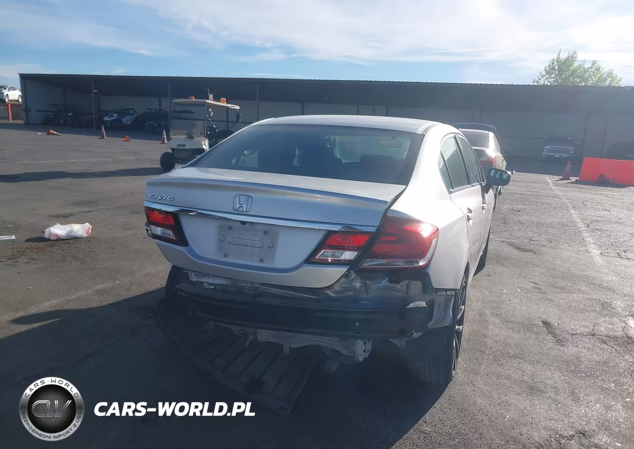 2015 Honda Civic Lx VIN:19XFB2F58FE204385 - 6