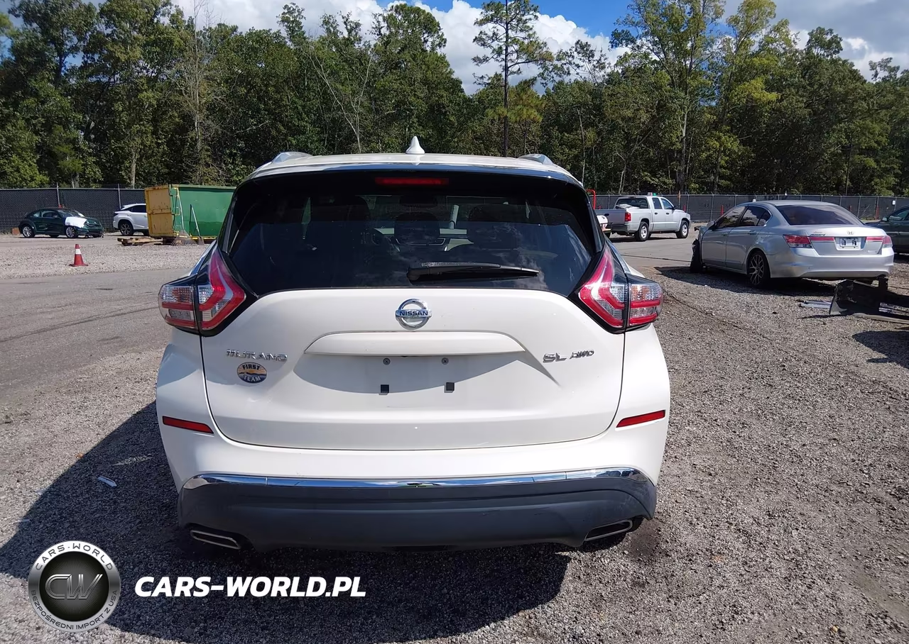 2017 Nissan Murano Sl VIN:5N1AZ2MH7HN187236 - 17