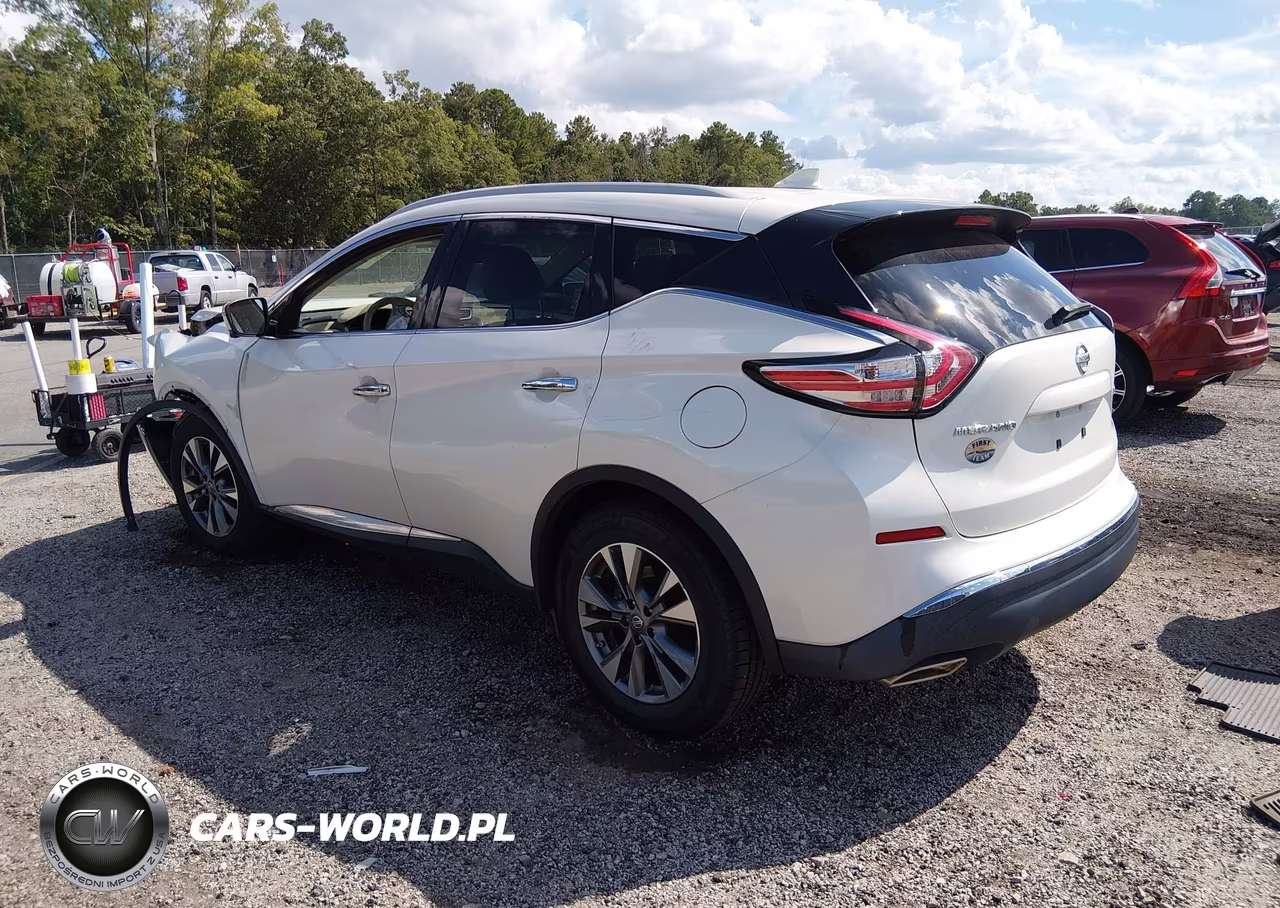 2017 Nissan Murano Sl VIN:5N1AZ2MH7HN187236 - 3