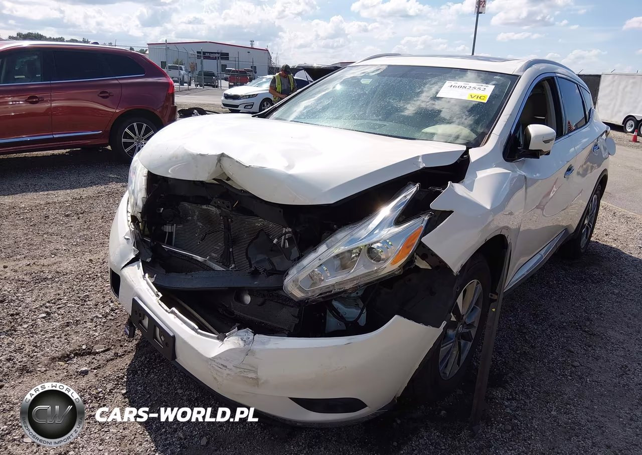 2017 Nissan Murano Sl VIN:5N1AZ2MH7HN187236 - 6