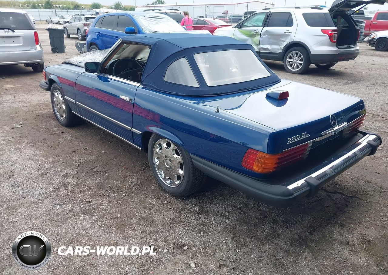 1983 Mercedes-Benz 380 Sl VIN:WDBBA45A3DB022680 - 3