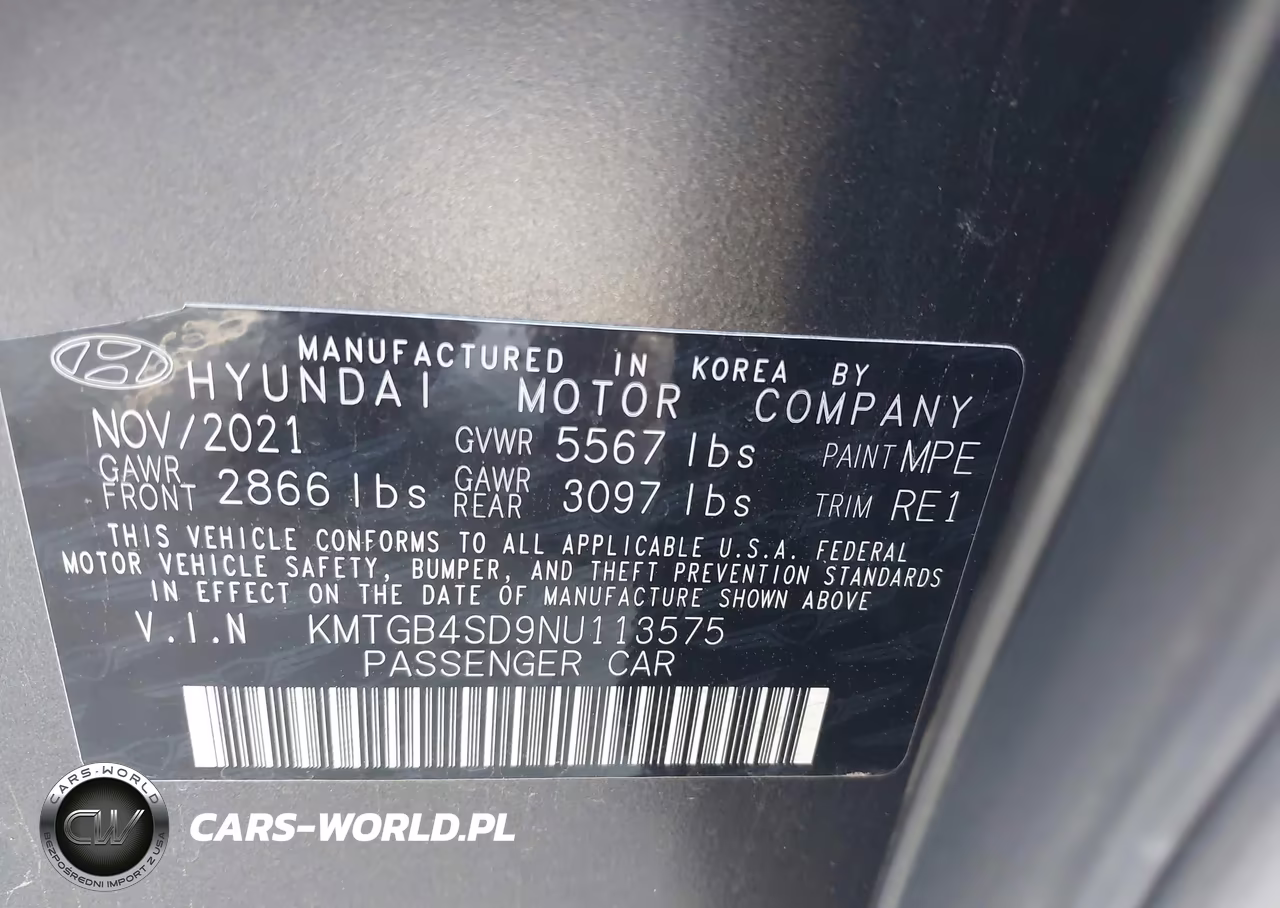 2022 Genesis G80 3.5T Sport Awd VIN:KMTGB4SD9NU113575 - 9