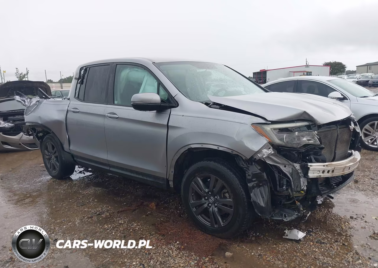 2019 Honda Ridgeline Sport VIN:5FPYK3F1XKB038443 - 1