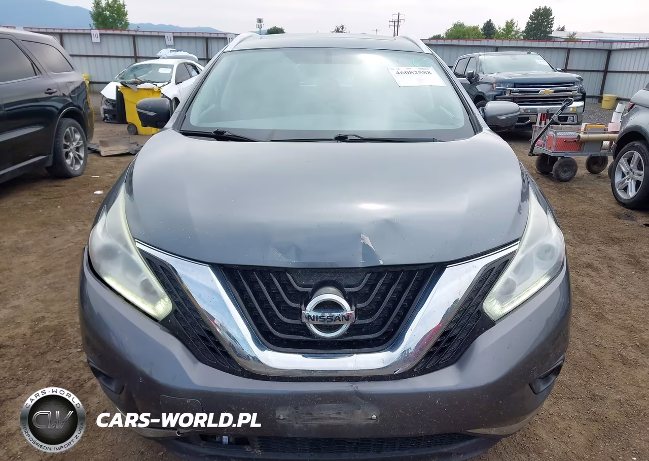 2015 Nissan Murano Sl VIN:5N1AZ2MH8FN276536 - 12