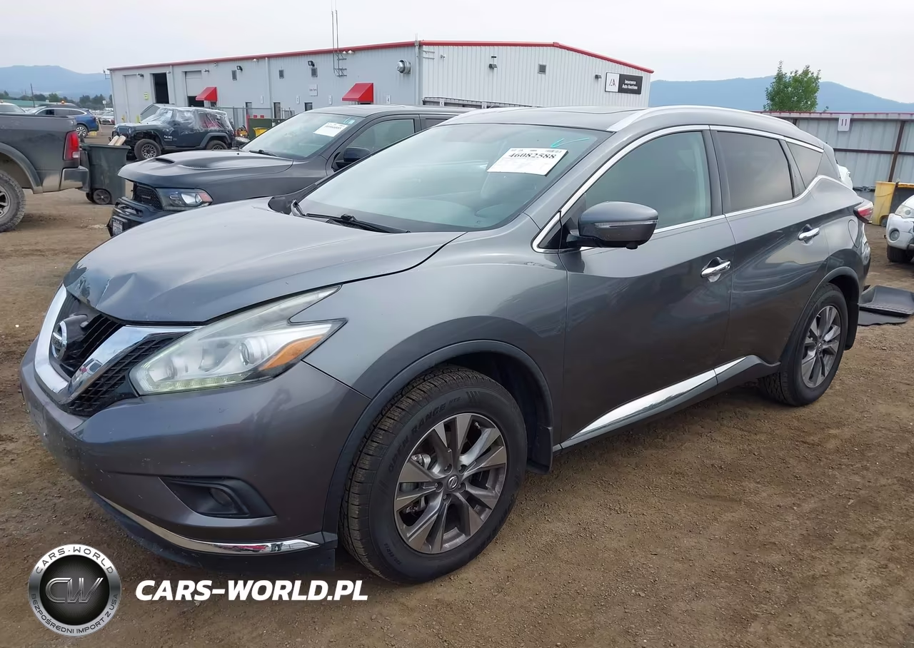 2015 Nissan Murano Sl VIN:5N1AZ2MH8FN276536 - 2