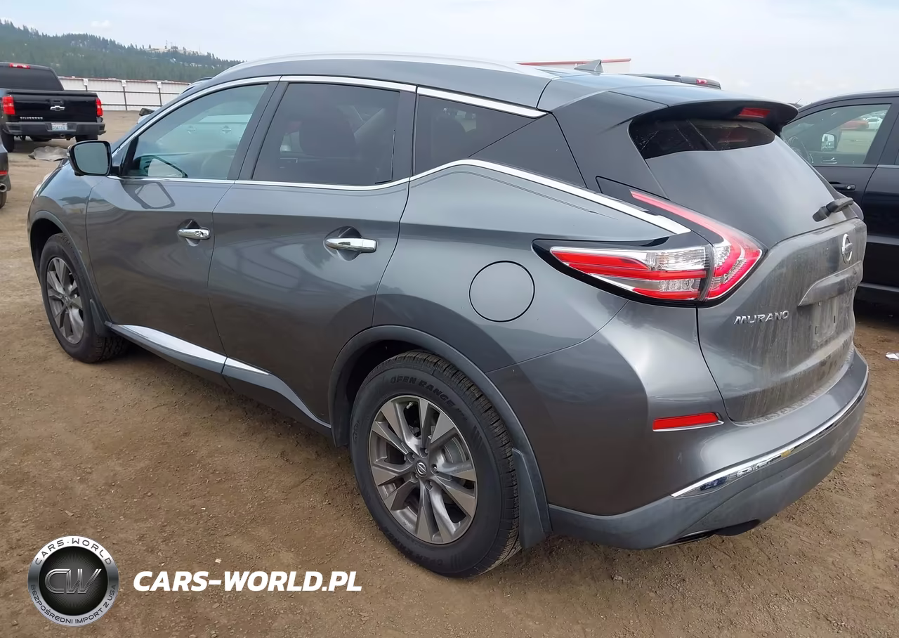 2015 Nissan Murano Sl VIN:5N1AZ2MH8FN276536 - 3