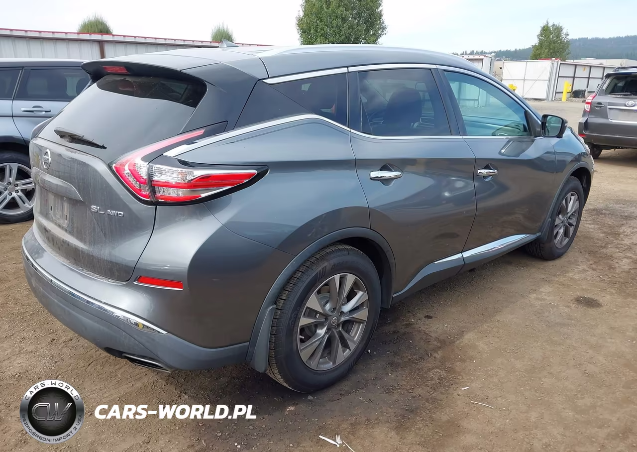 2015 Nissan Murano Sl VIN:5N1AZ2MH8FN276536 - 4