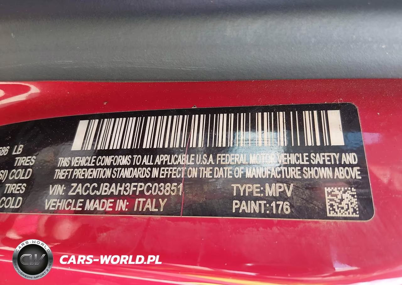 2015 Jeep Renegade Sport VIN:ZACCJBAH3FPC03851 - 9