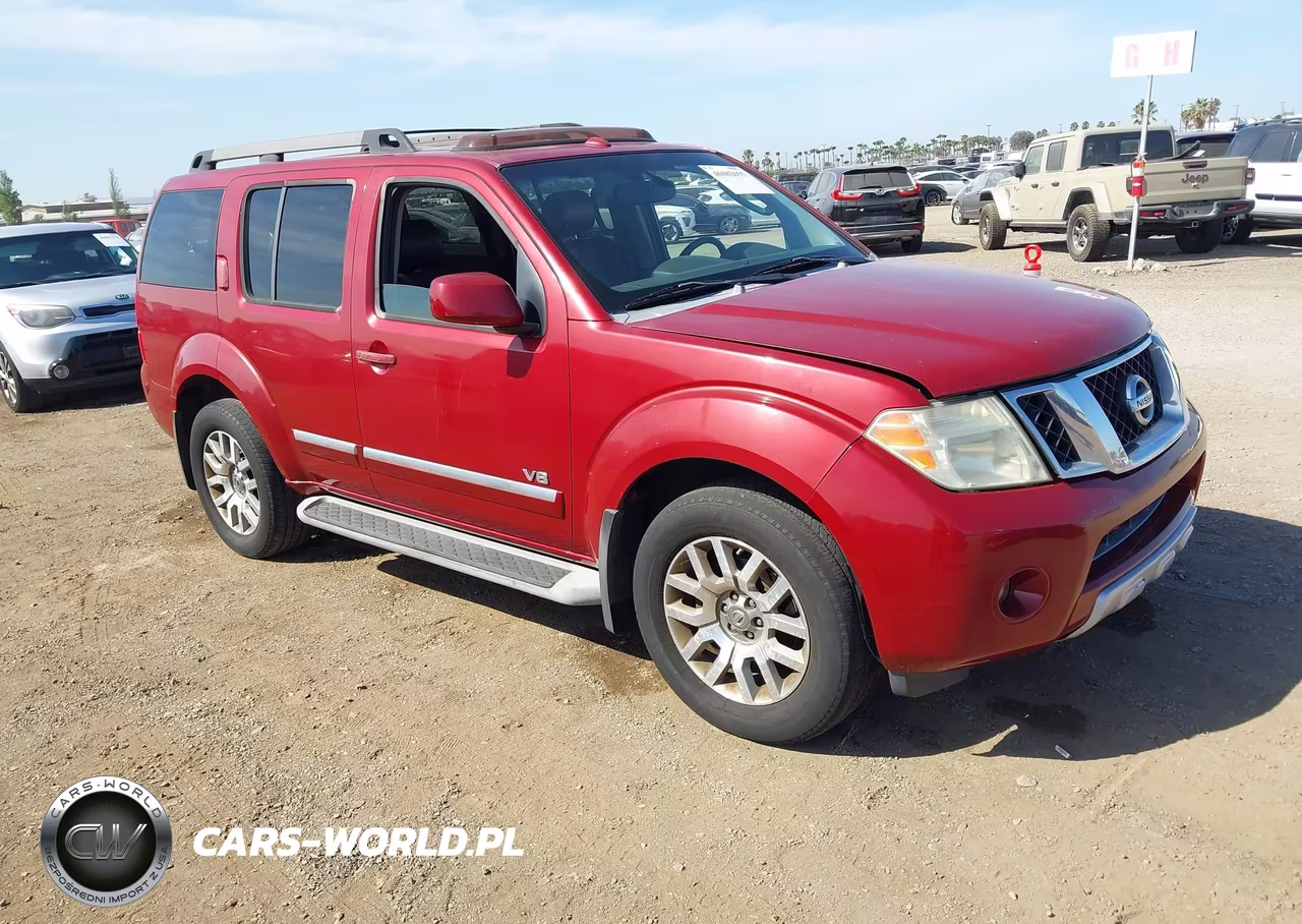 2008 Nissan Pathfinder Le V8
