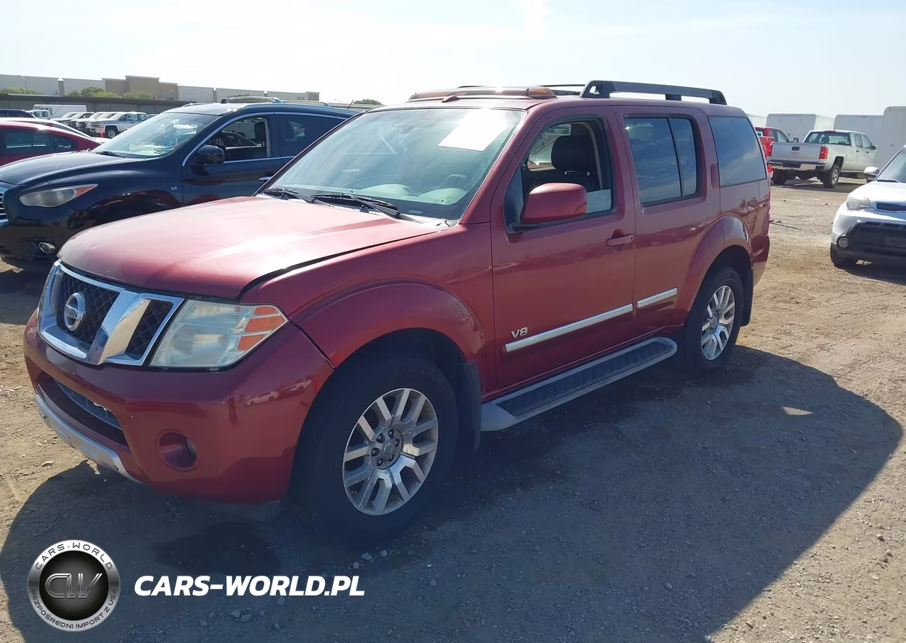 2008 Nissan Pathfinder Le V8 VIN:5N1BR18A88C622966 - 2