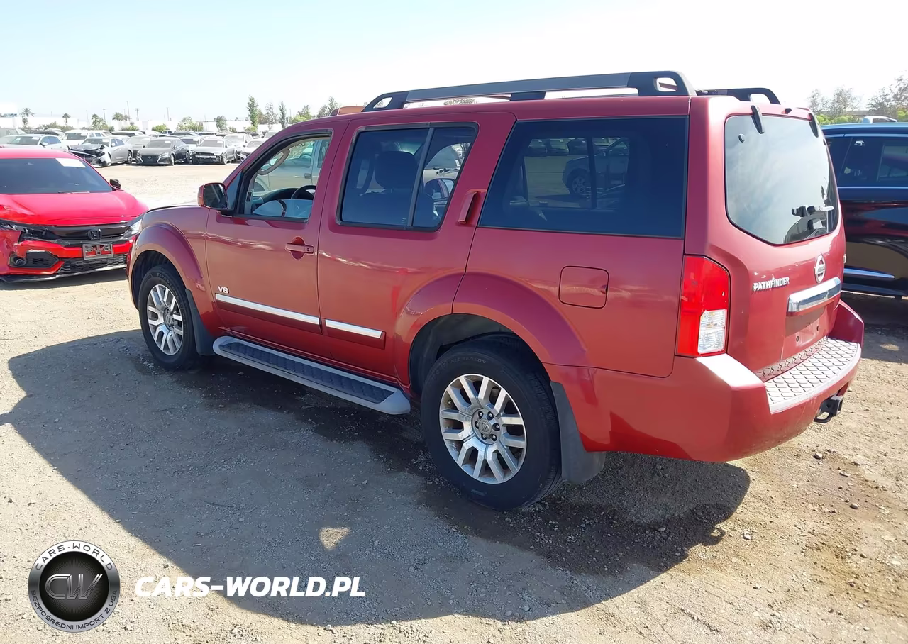2008 Nissan Pathfinder Le V8 VIN:5N1BR18A88C622966 - 3