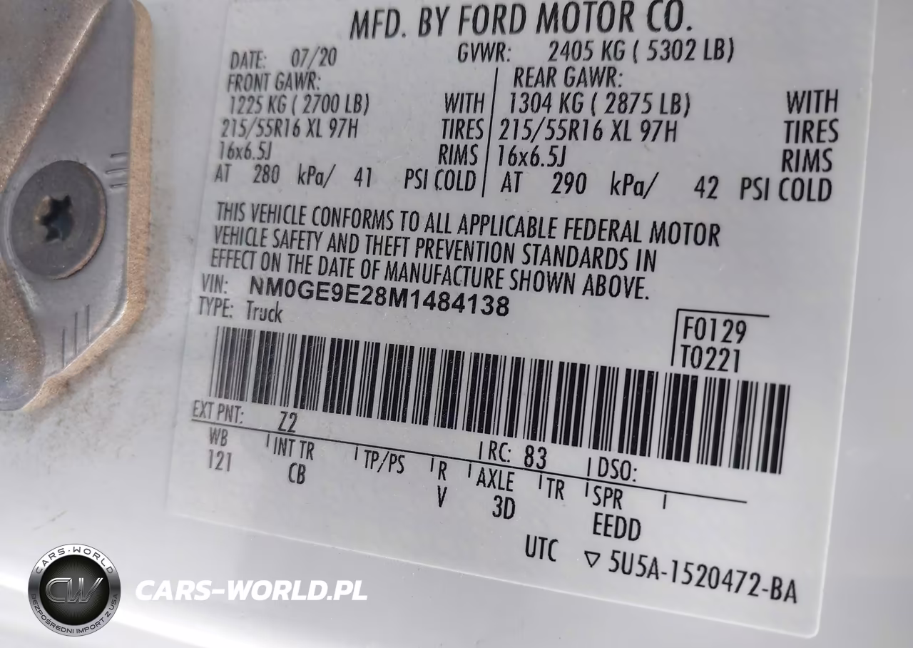 2021 Ford Transit Connect Xl Passenger VIN:NM0GE9E28M1484138 - 9