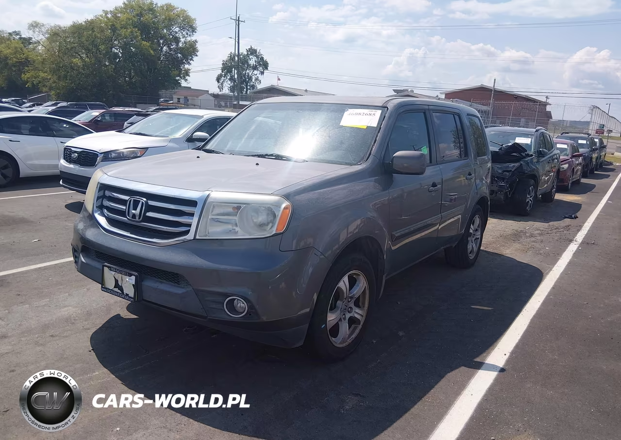 2012 Honda Pilot Ex-L VIN:5FNYF3H54CB010037 - 2