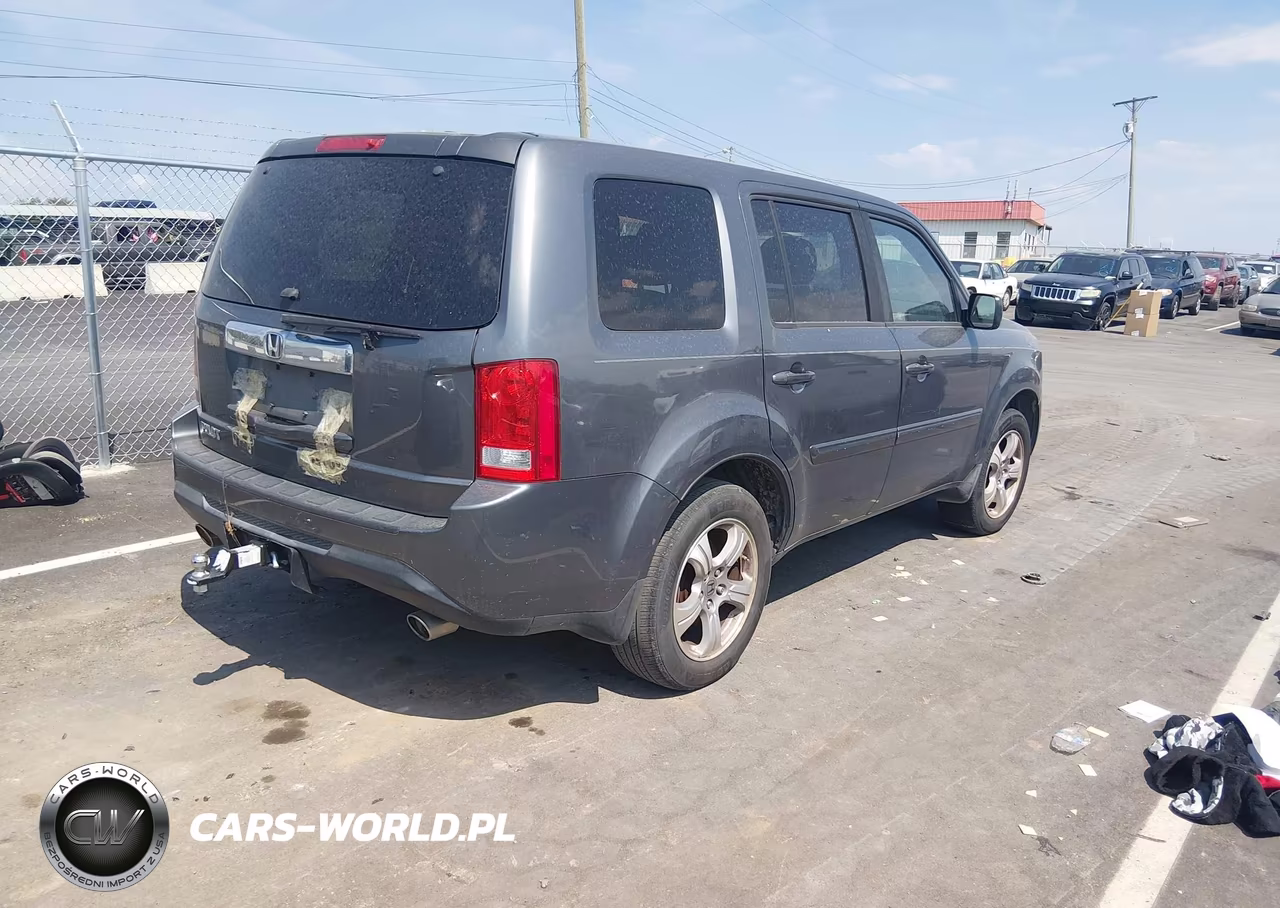 2012 Honda Pilot Ex-L VIN:5FNYF3H54CB010037 - 4