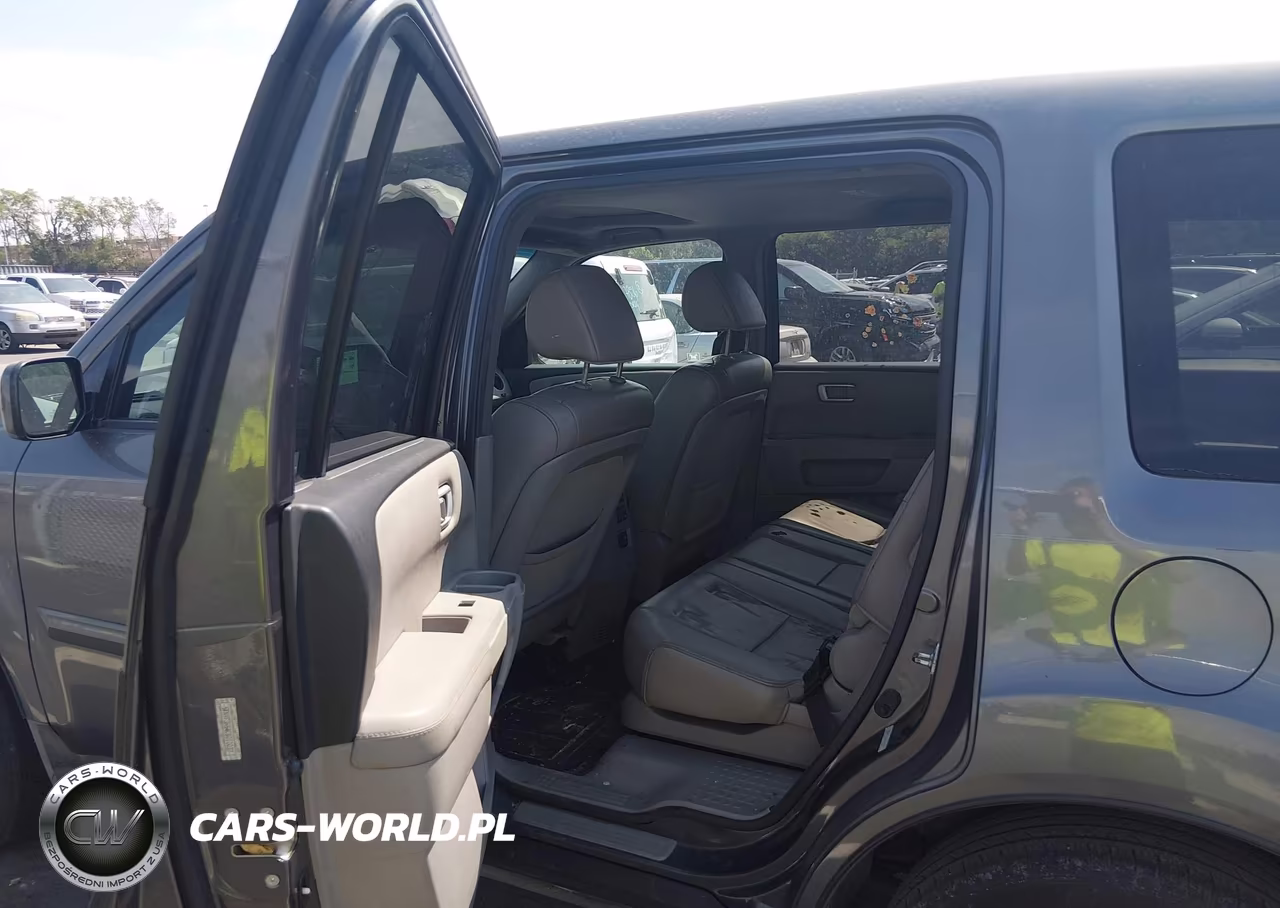 2012 Honda Pilot Ex-L VIN:5FNYF3H54CB010037 - 8