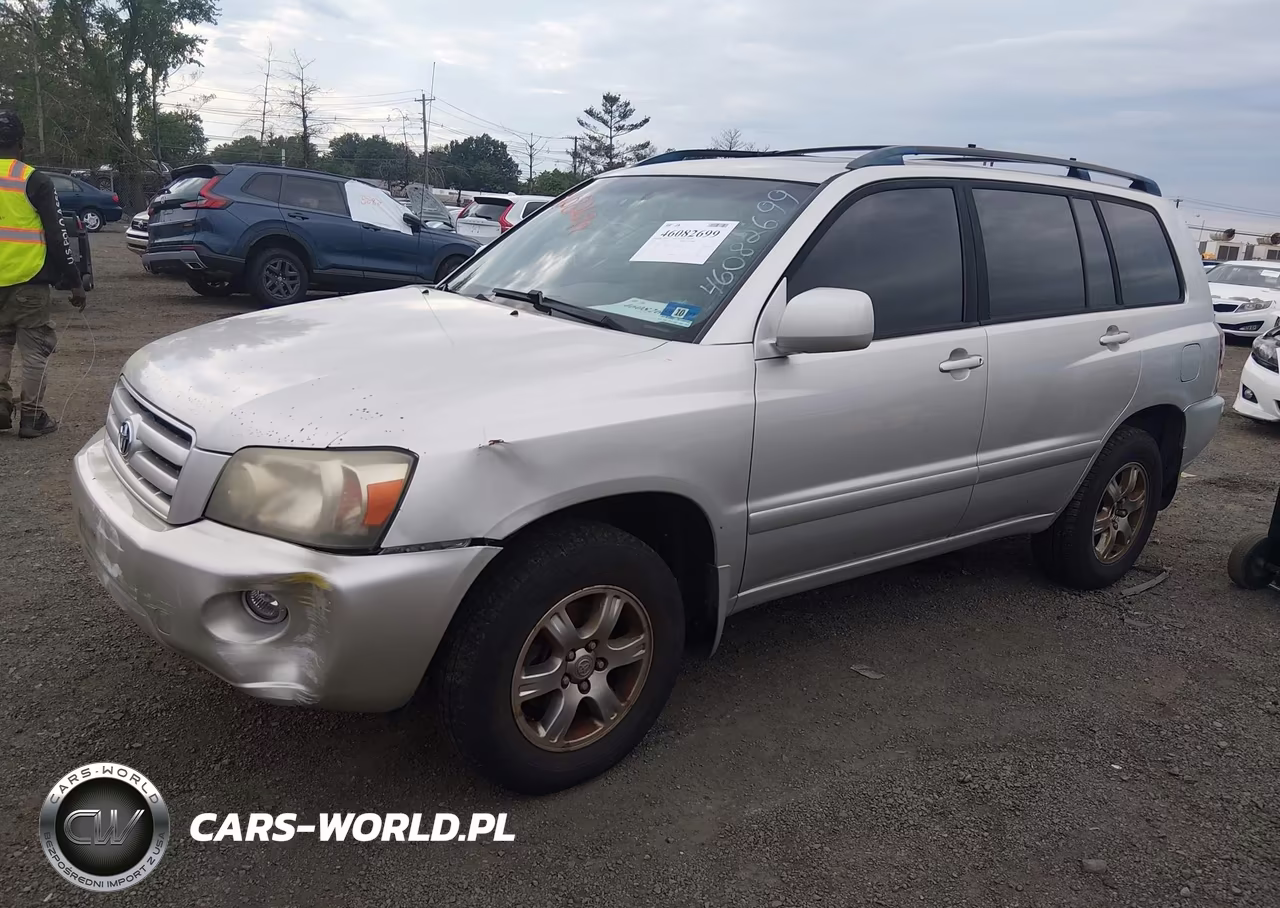 2005 Toyota Highlander V6 VIN:JTEEP21A450110721 - 2
