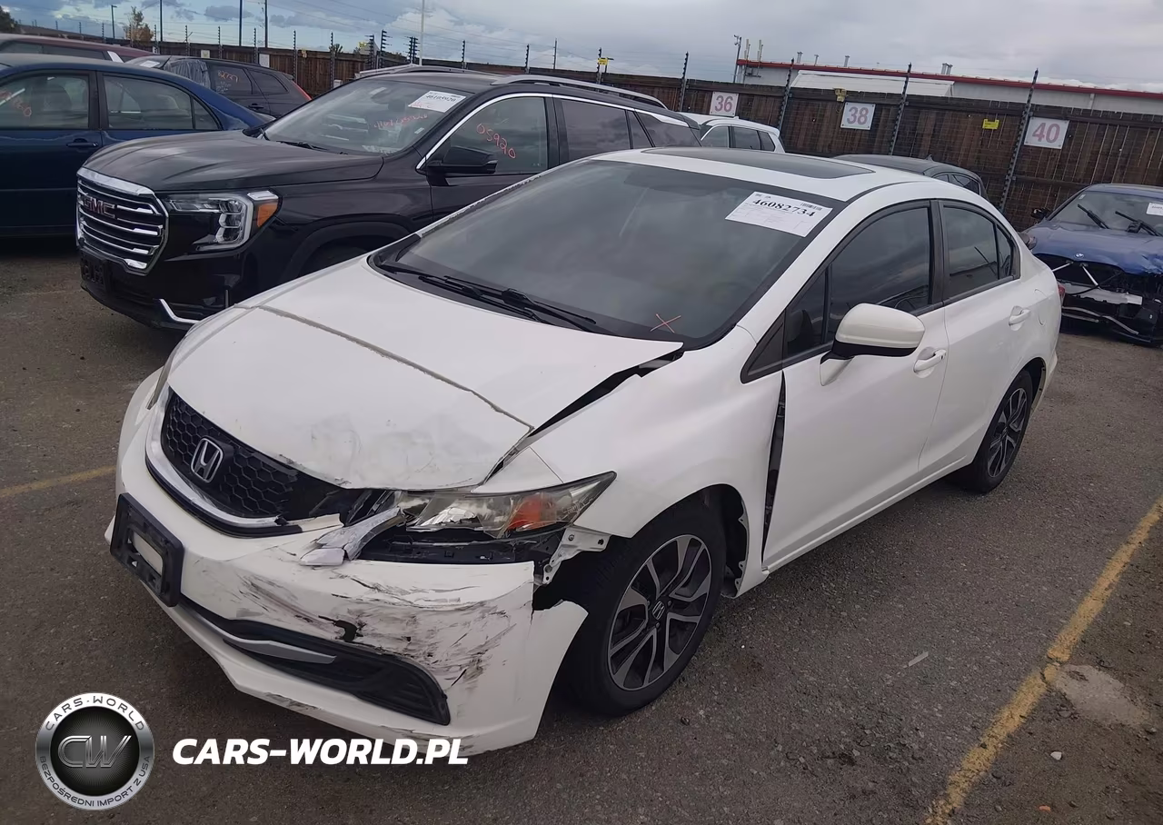 2014 Honda Civic Ex VIN:19XFB2F85EE047469 - 2