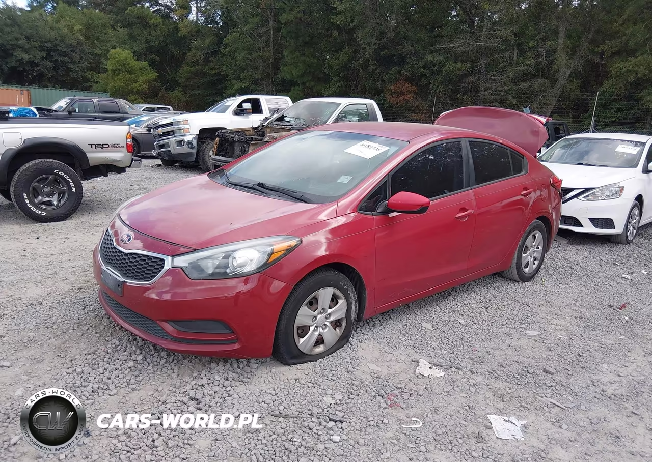 2016 Kia Forte Lx VIN:KNAFK4A63G5481127 - 2