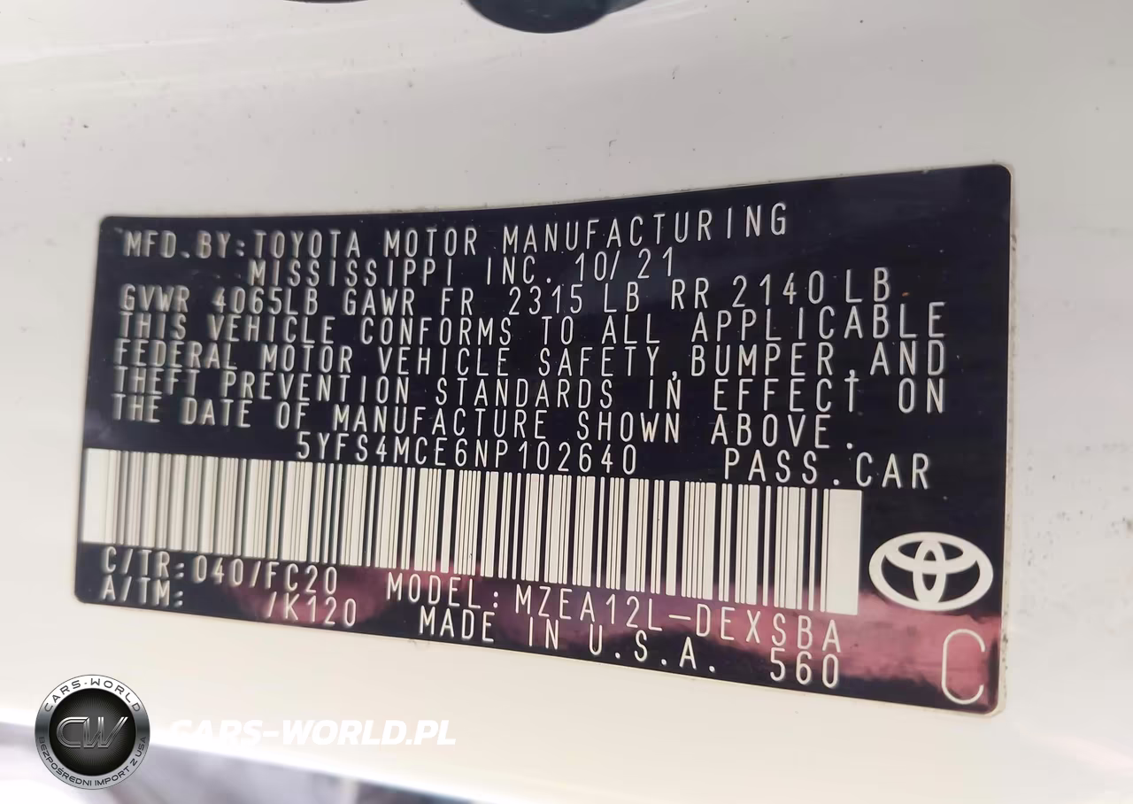 2022 Toyota Corolla Se VIN:5YFS4MCE6NP102640 - 9