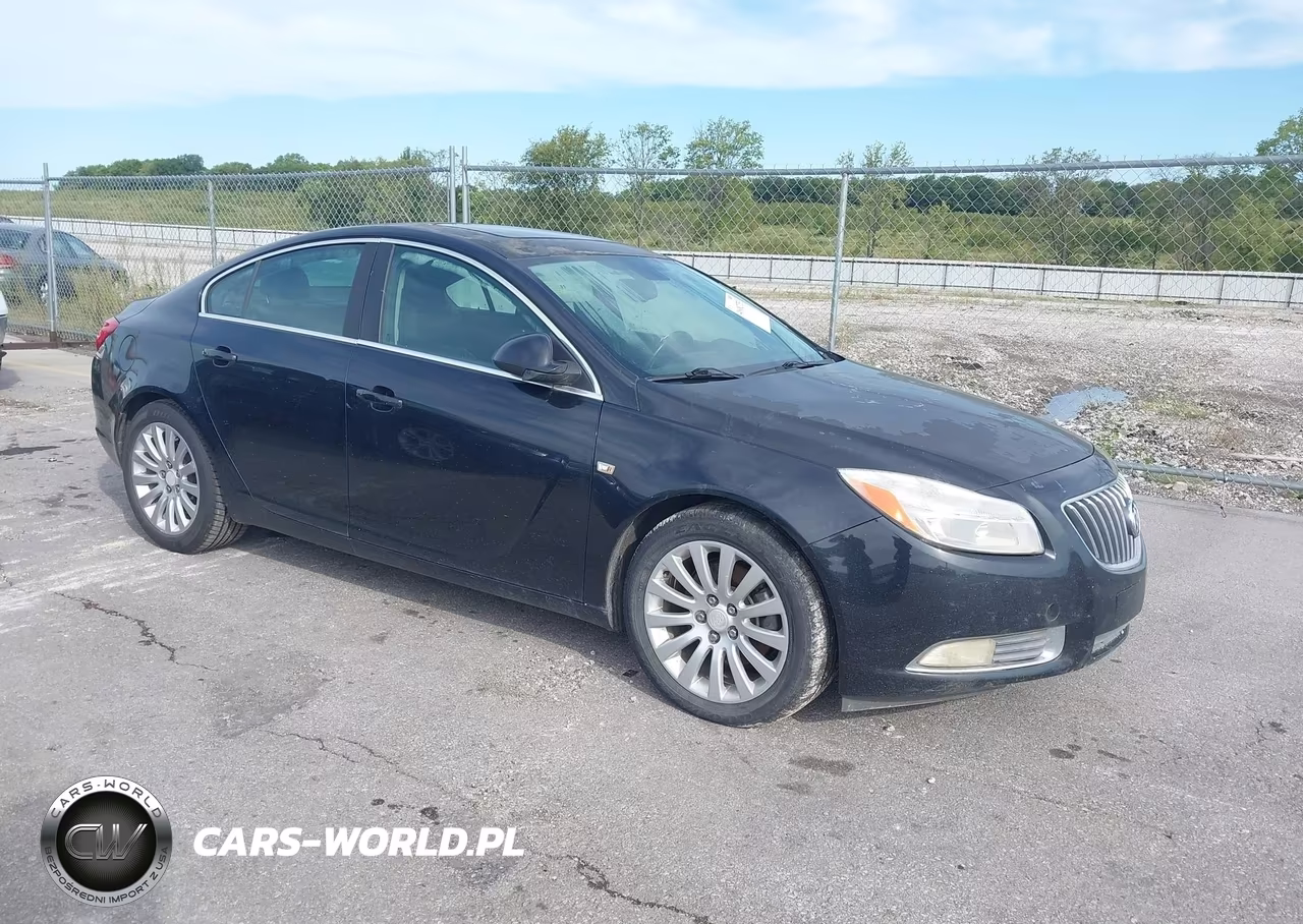 2011 Buick Regal Cxl Turbo Russelsheim VIN:W04GW5EV5B1116722 - 1