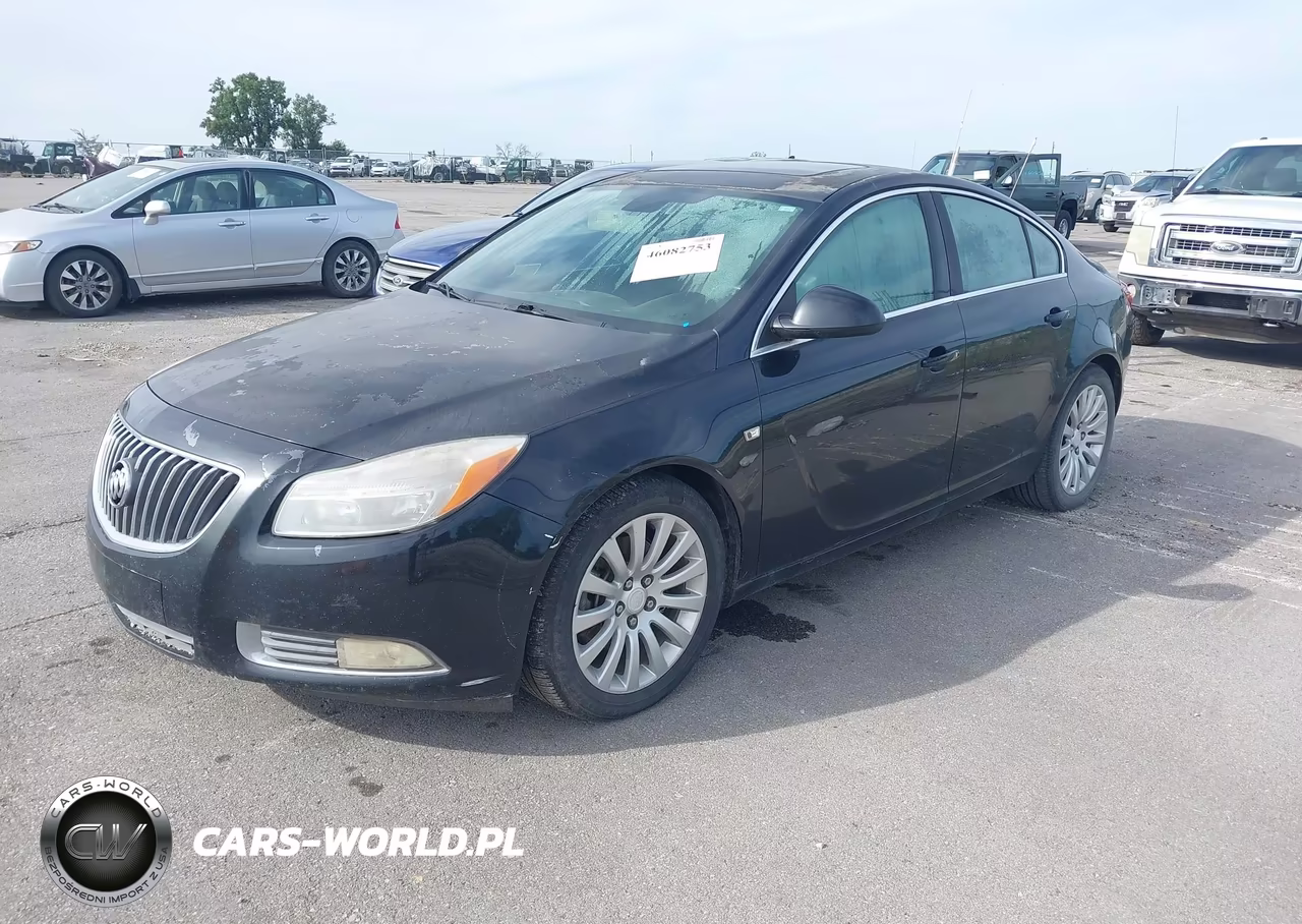 2011 Buick Regal Cxl Turbo Russelsheim VIN:W04GW5EV5B1116722 - 2