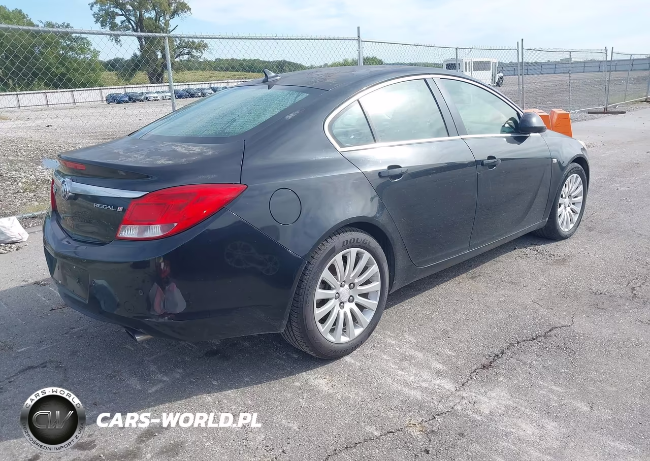 2011 Buick Regal Cxl Turbo Russelsheim VIN:W04GW5EV5B1116722 - 4