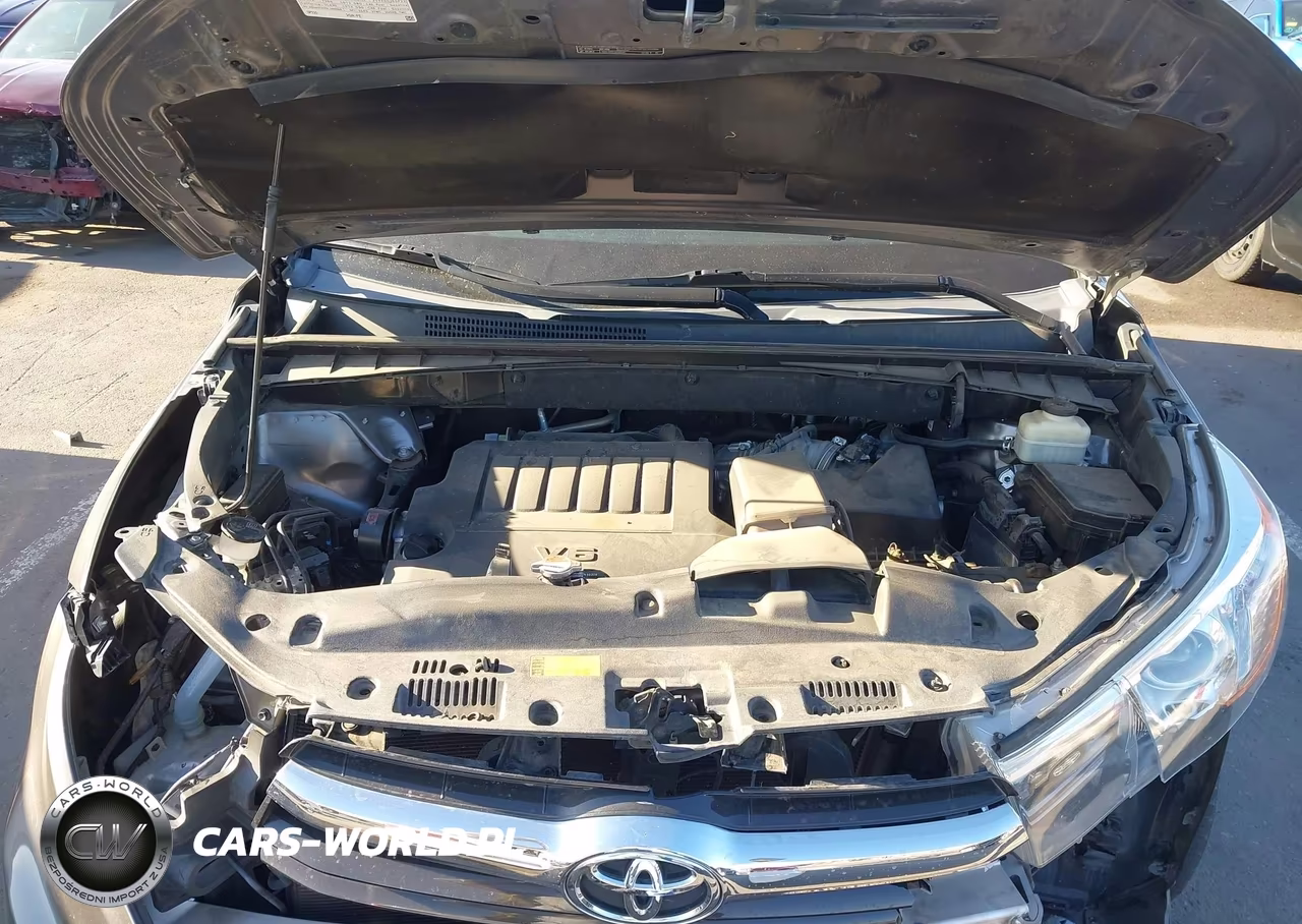 2015 Toyota Highlander Limited V6 VIN:5TDYKRFH3FS106253 - 10