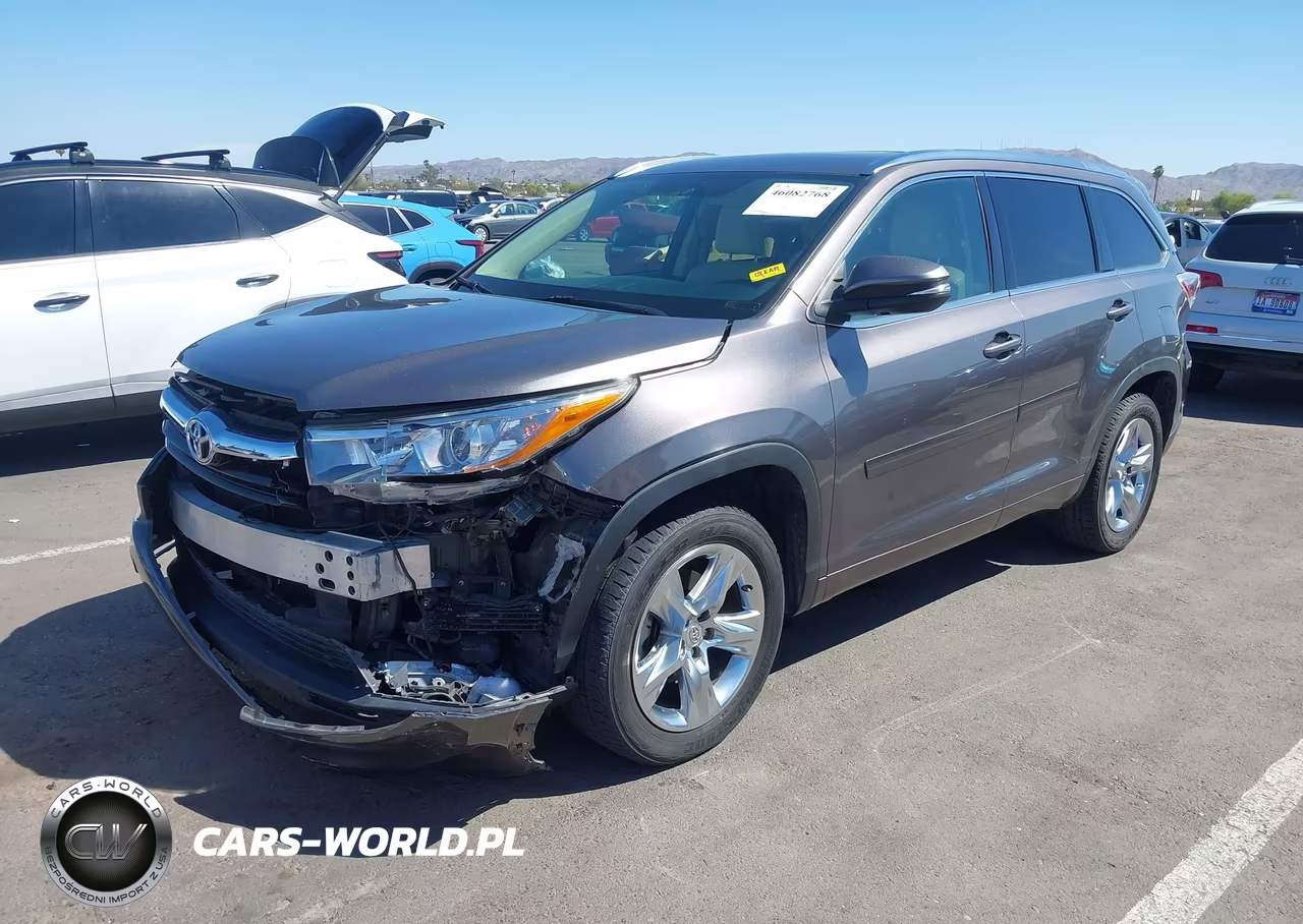 2015 Toyota Highlander Limited V6 VIN:5TDYKRFH3FS106253 - 2