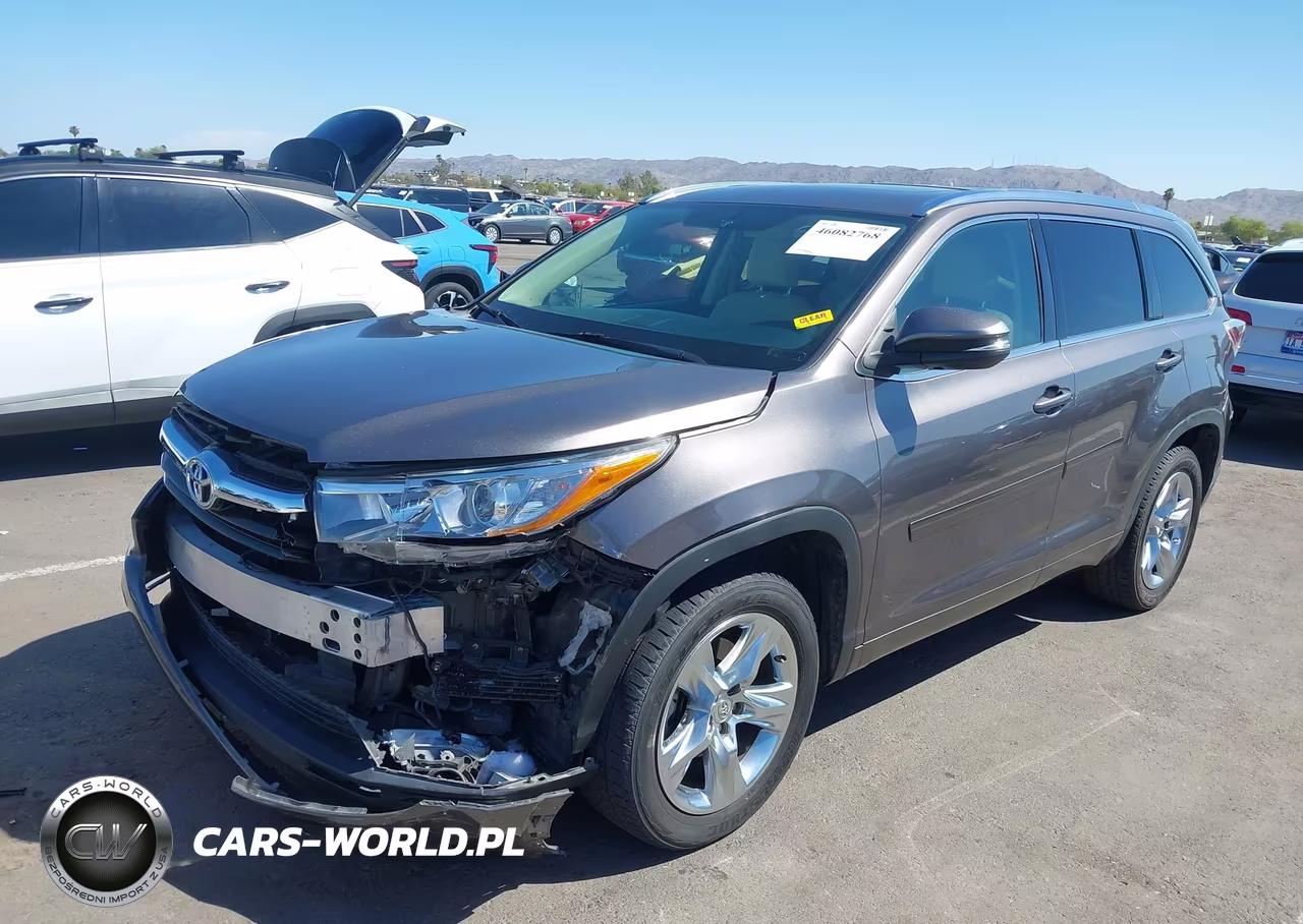2015 Toyota Highlander Limited V6 VIN:5TDYKRFH3FS106253 - 6