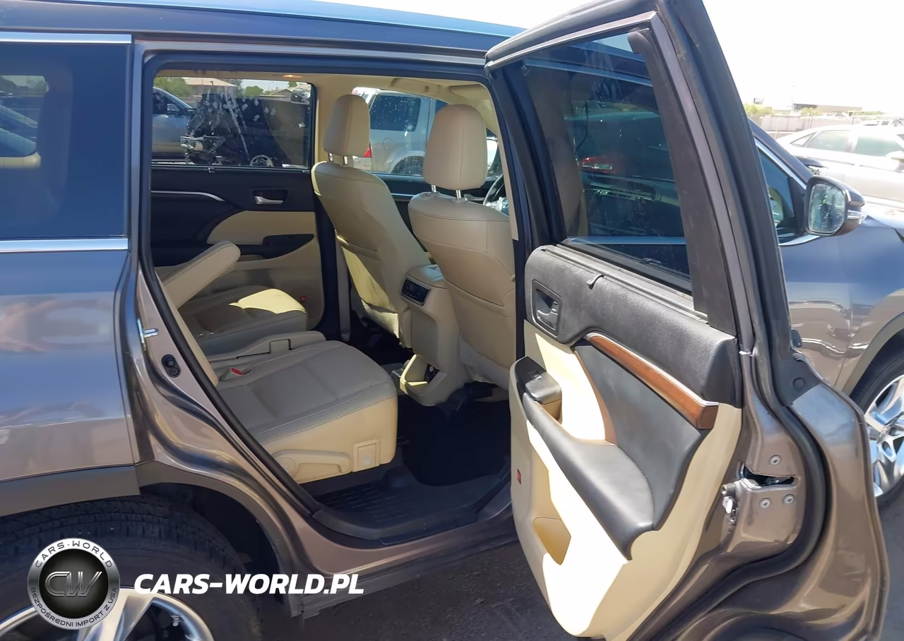 2015 Toyota Highlander Limited V6 VIN:5TDYKRFH3FS106253 - 8