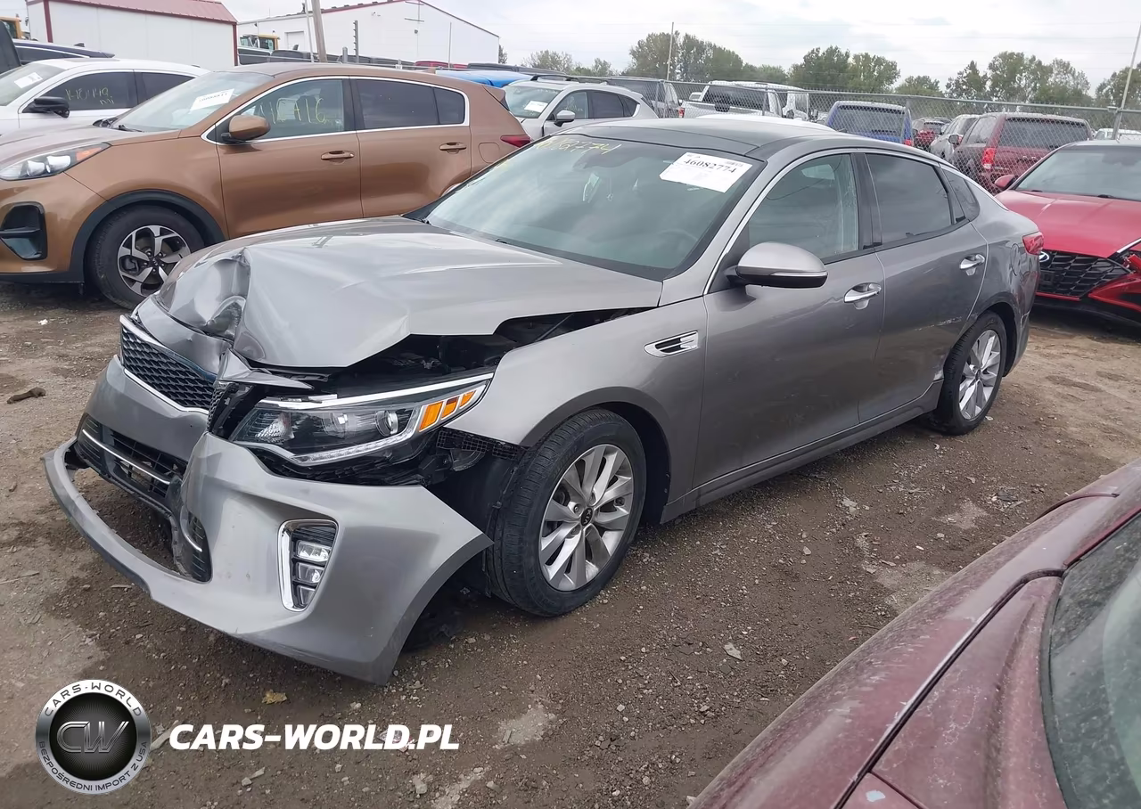 2018 Kia Optima Ex VIN:5XXGU4L30JG189636 - 2