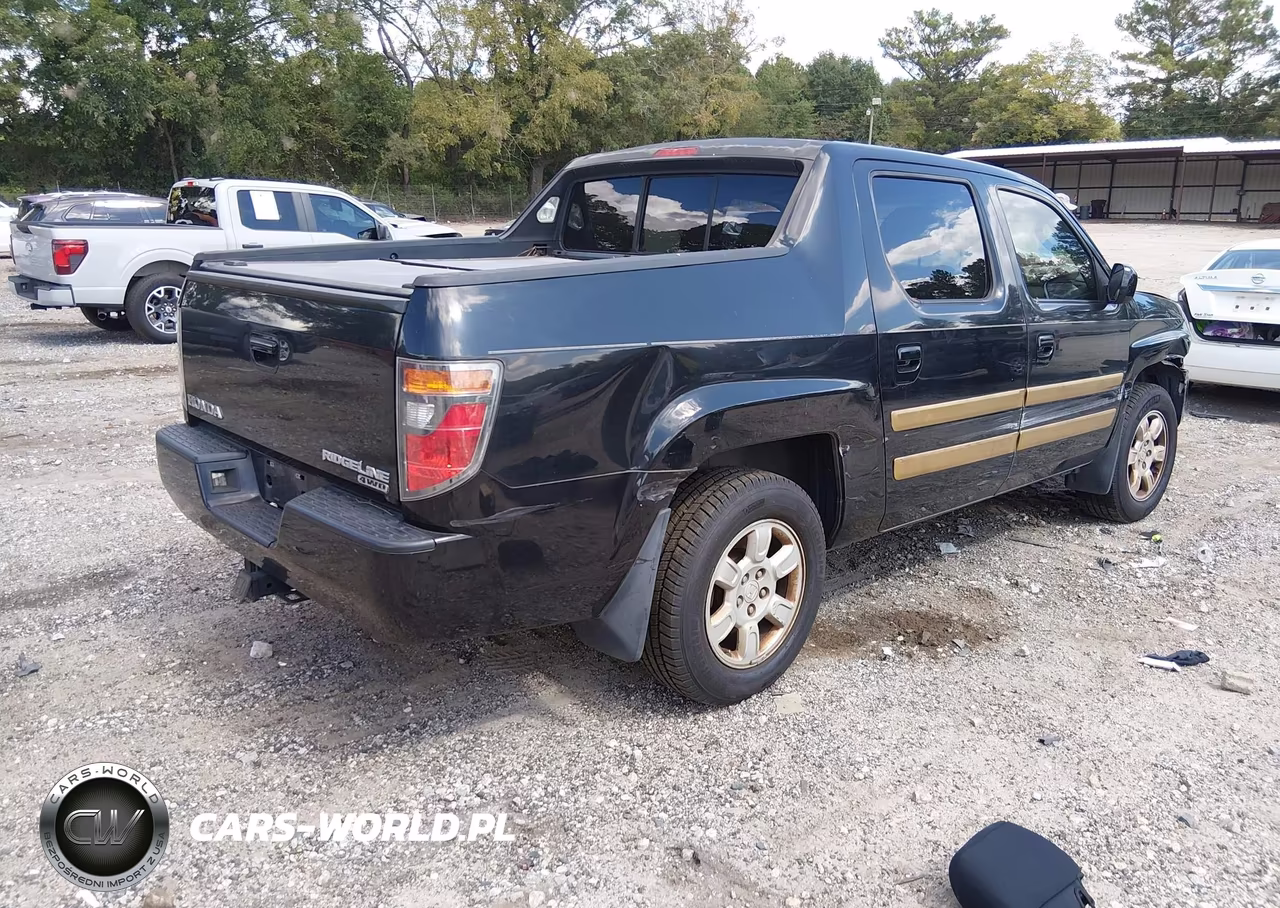 2006 Honda Ridgeline Rtl VIN:2HJYK16596H524043 - 4