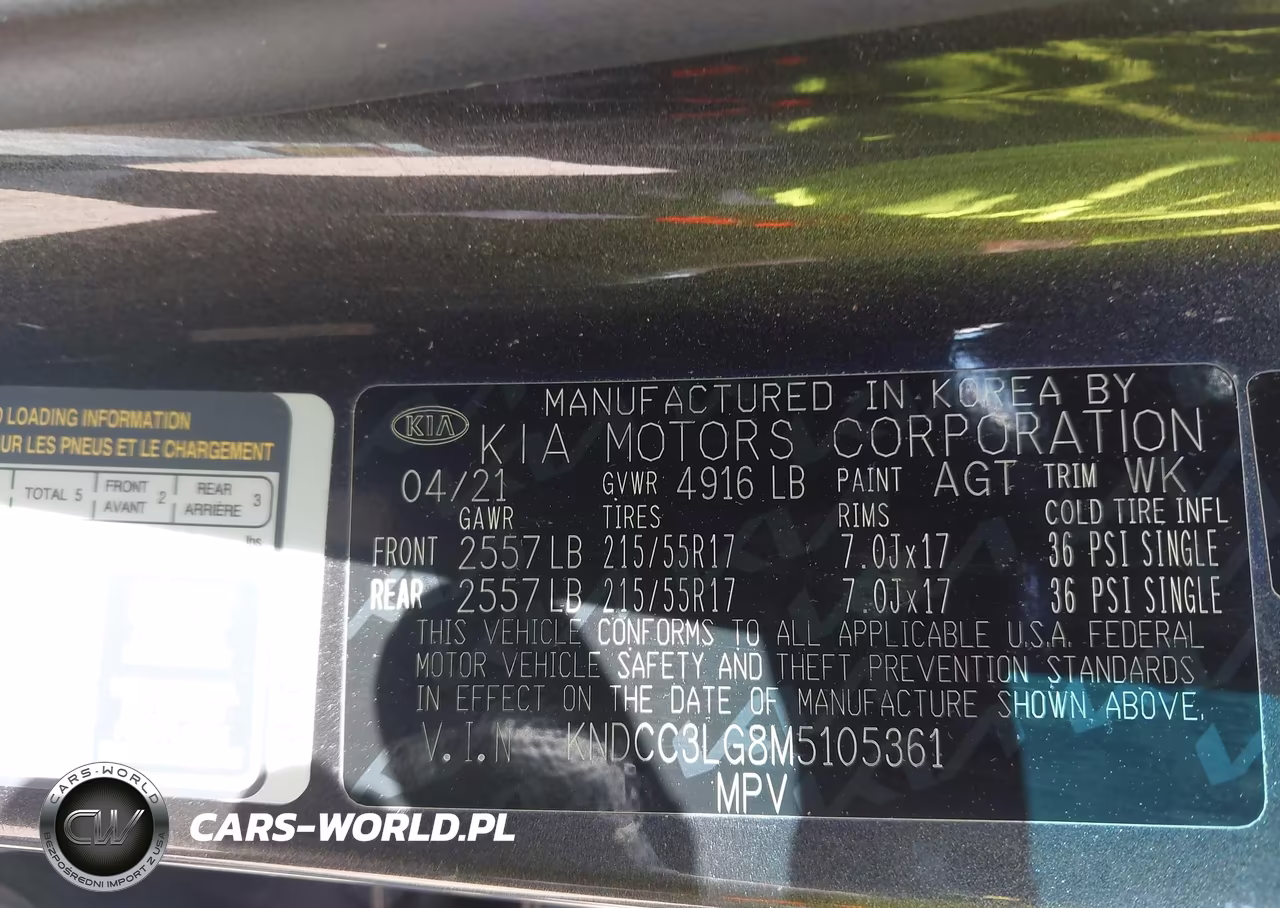 2021 Kia Niro Ev Ex VIN:KNDCC3LG8M5105361 - 9