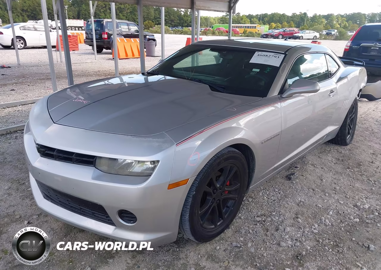 2014 Chevrolet Camaro 2Ls VIN:2G1FA1E37E9320440 - 2