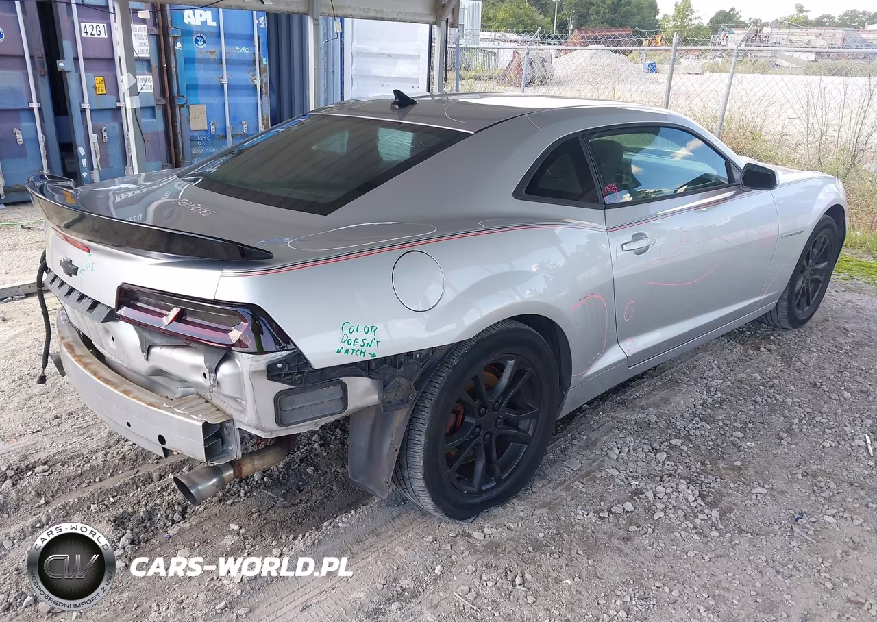 2014 Chevrolet Camaro 2Ls VIN:2G1FA1E37E9320440 - 4