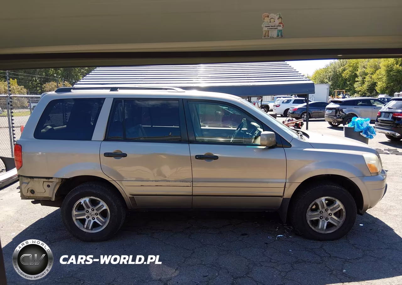 2003 Honda Pilot Ex-L VIN:2HKYF18683H550263 - 14