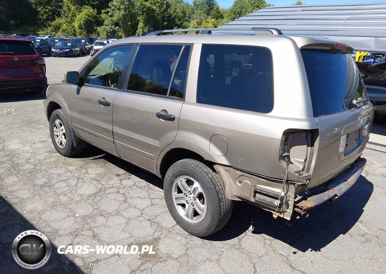 2003 Honda Pilot Ex-L VIN:2HKYF18683H550263 - 3
