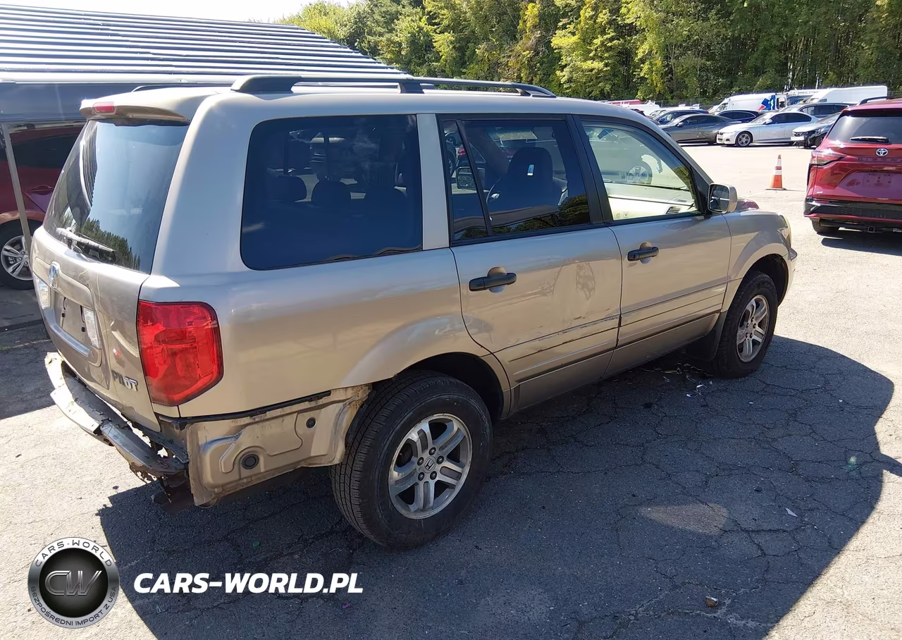 2003 Honda Pilot Ex-L VIN:2HKYF18683H550263 - 4