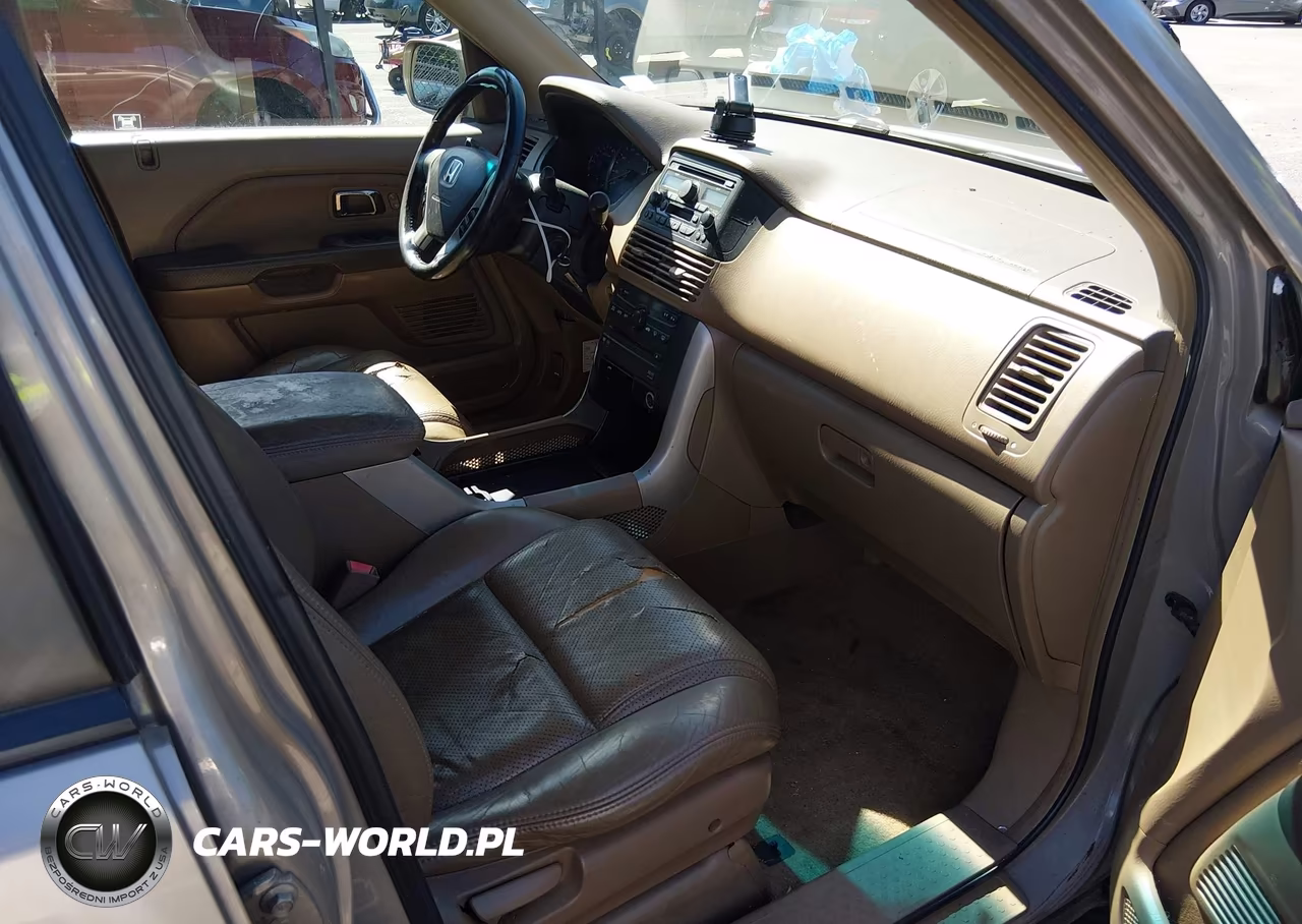 2003 Honda Pilot Ex-L VIN:2HKYF18683H550263 - 5
