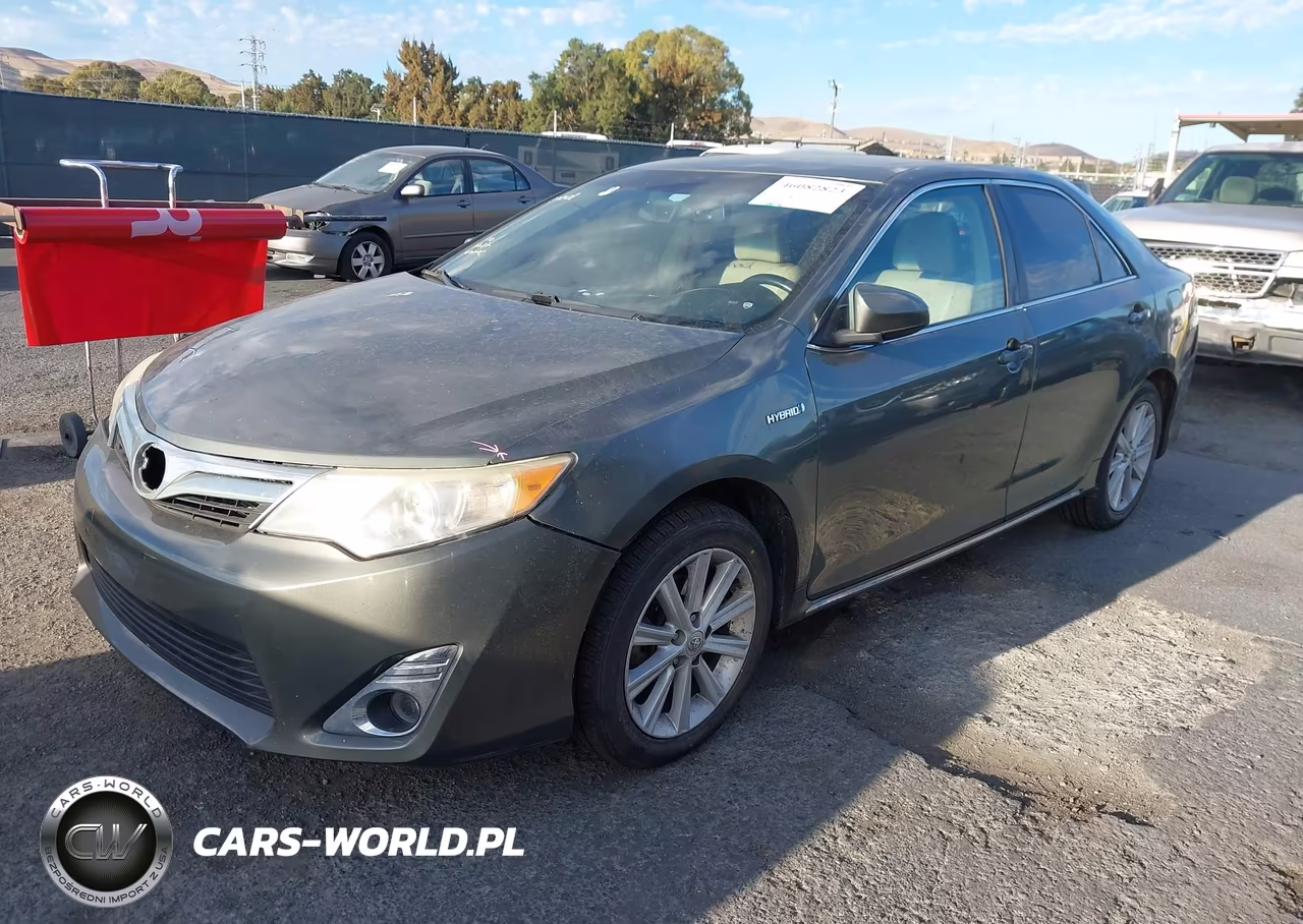 2013 Toyota Camry Hybrid Xle VIN:4T1BD1FK2DU066667 - 2