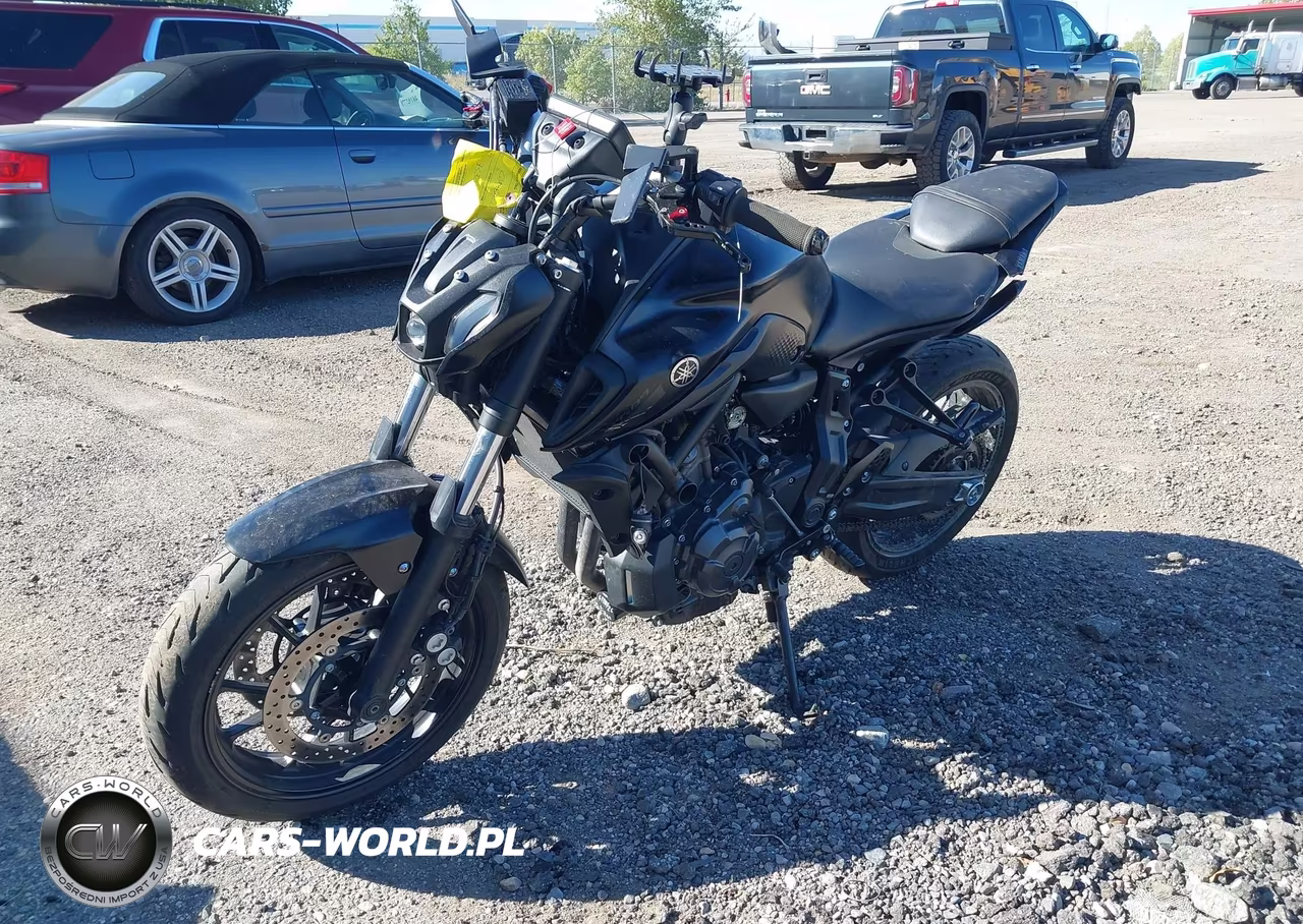2024 Yamaha Mt07 VIN:JYARM32E6RA010718 - 2