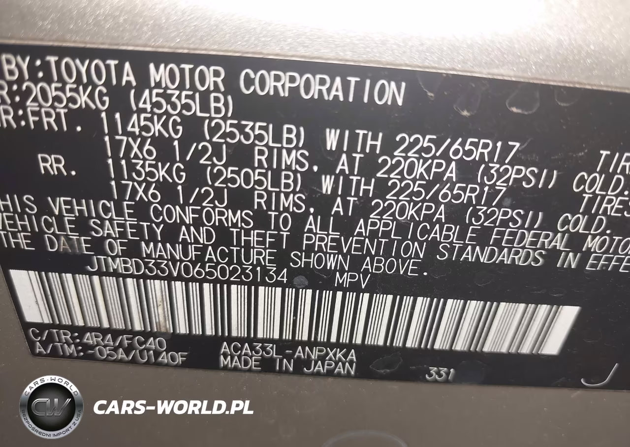 2006 Toyota Rav4 VIN:JTMBD33V065023134 - 9