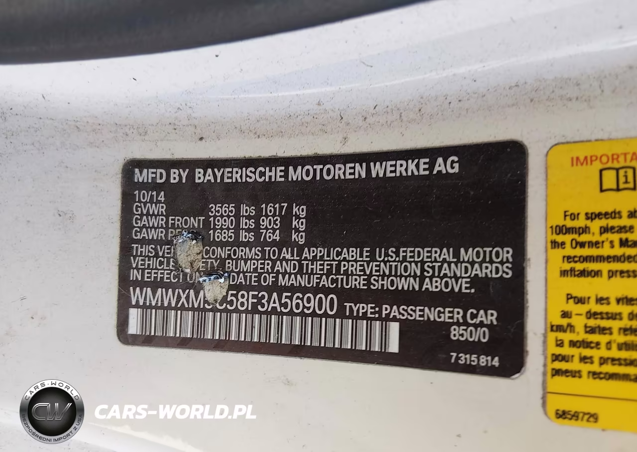 2015 Mini Hardtop Cooper VIN:WMWXM5C58F3A56900 - 9