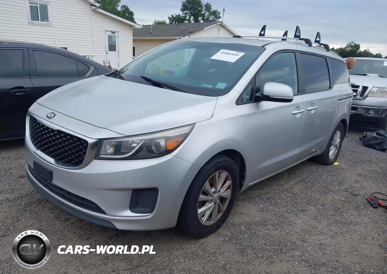 2016 Kia Sedona Lx VIN:KNDMB5C19G6197206 - 2