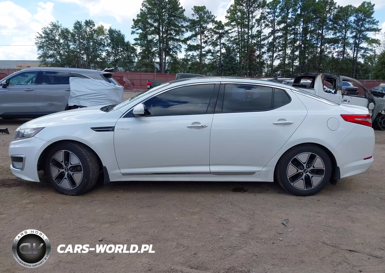 2013 Kia Optima Hybrid Ex VIN:KNAGM4AD6D5045459 - 14