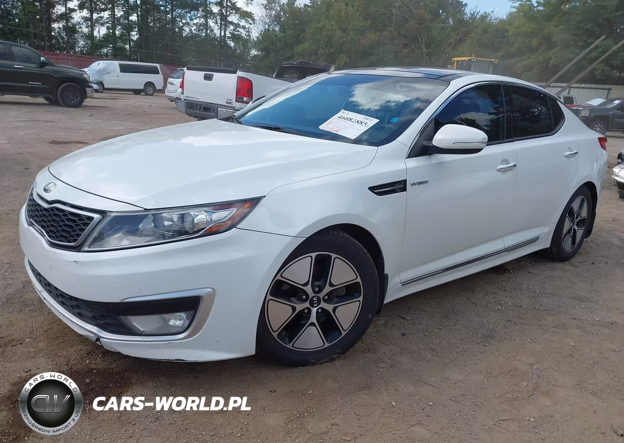 2013 Kia Optima Hybrid Ex VIN:KNAGM4AD6D5045459 - 2