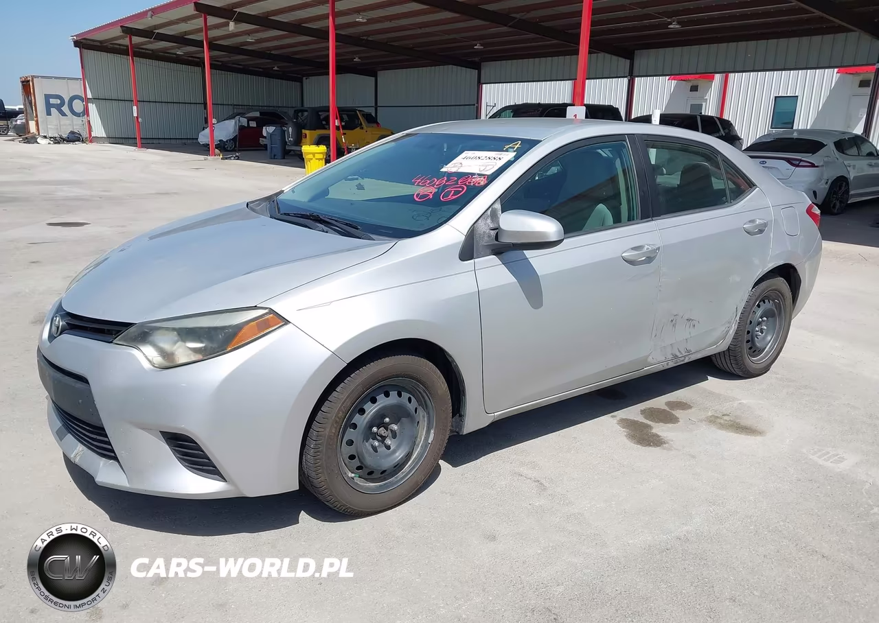 2014 Toyota Corolla Le VIN:5YFBURHE4EP091871 - 2