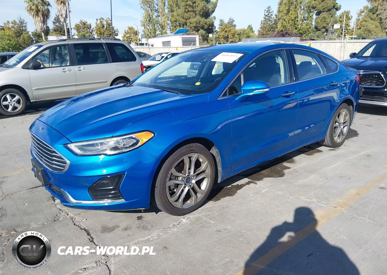 2019 Ford Fusion Sel VIN:3FA6P0CD2KR236811 - 2