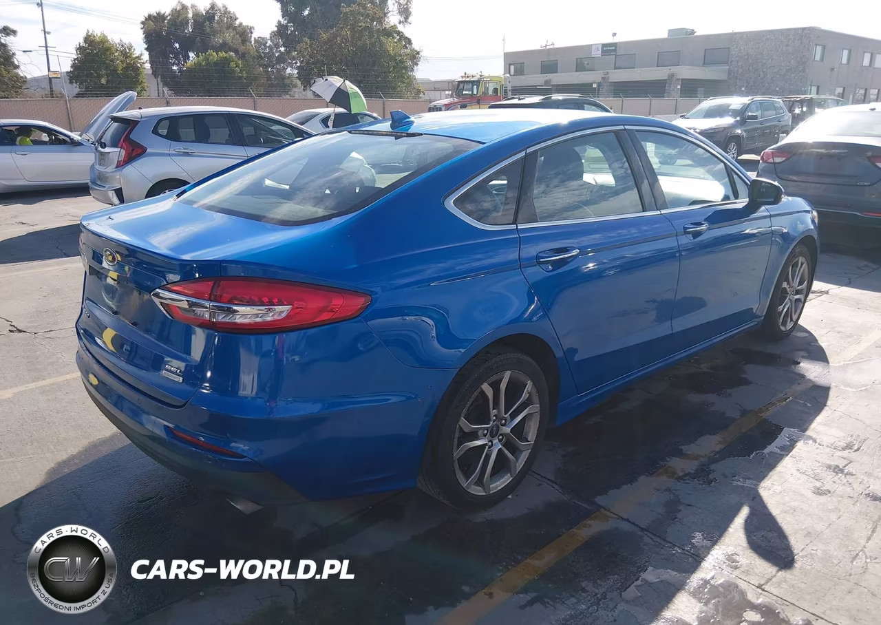 2019 Ford Fusion Sel VIN:3FA6P0CD2KR236811 - 4